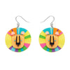 Luka The Lion Drop Earrings  -  Erstwilder  -  Quirky Resin and Enamel Accessories