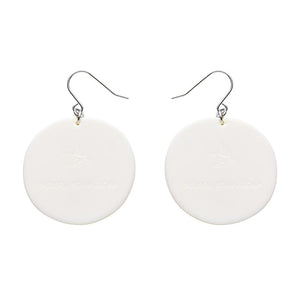 Luka The Lion Drop Earrings  -  Erstwilder  -  Quirky Resin and Enamel Accessories