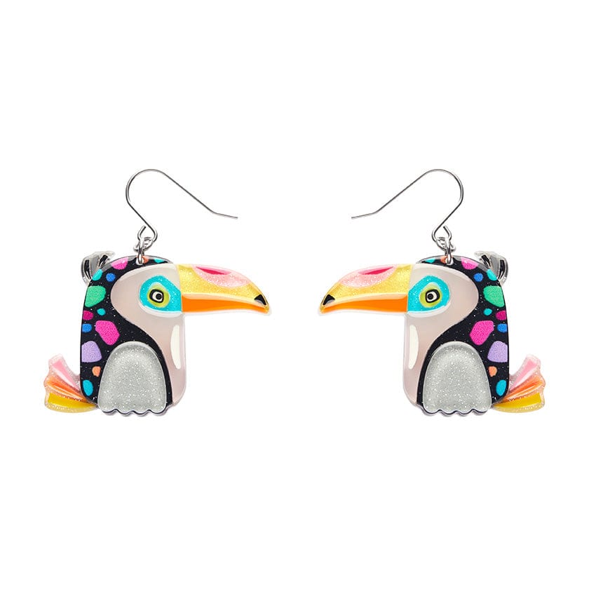 Toucan earrings sale
