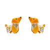 New Tricks Stud Earrings  -  Erstwilder  -  Quirky Resin and Enamel Accessories