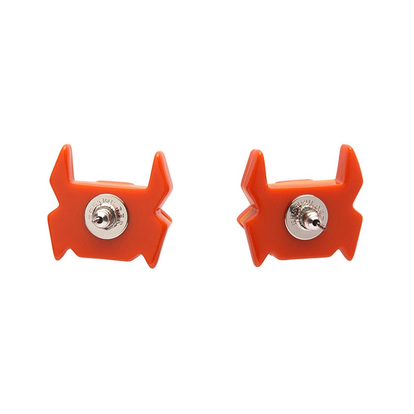 The Good Crab Stud Earrings  -  Erstwilder  -  Quirky Resin and Enamel Accessories