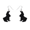 Cuddle Bunny Drop Earrings  -  Erstwilder  -  Quirky Resin and Enamel Accessories
