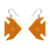 The Memorable Goldfish Drop Earrings  -  Erstwilder  -  Quirky Resin and Enamel Accessories