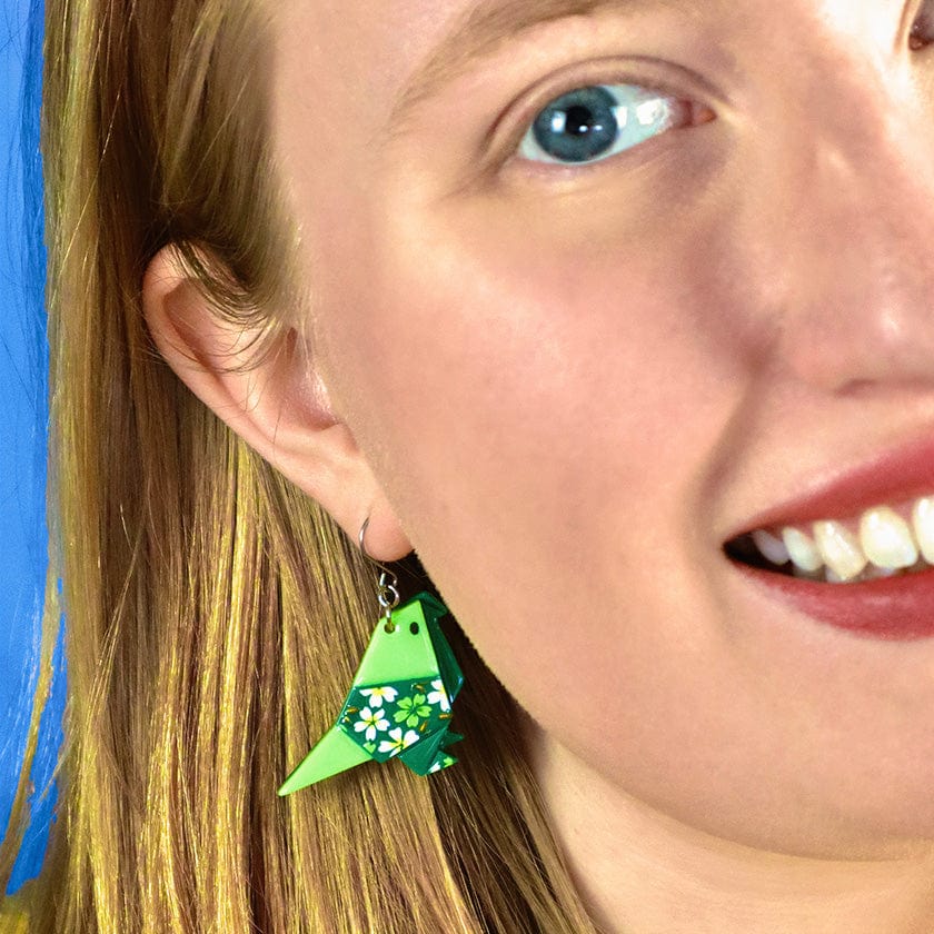 Gift of the Gab Drop Earrings  -  Erstwilder  -  Quirky Resin and Enamel Accessories