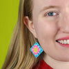 Cosy Comfort Earrings - Blue