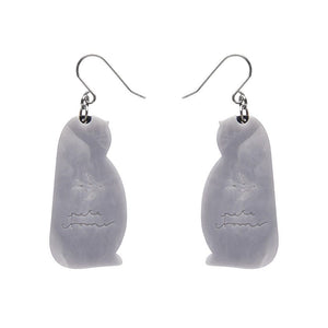 The Promising Penguin Drop Earrings  -  Erstwilder  -  Quirky Resin and Enamel Accessories