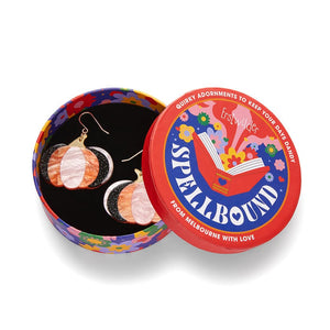 Haunted Harvest Drop Earrings  -  Erstwilder  -  Quirky Resin and Enamel Accessories