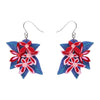 Dawn of December Earrings  -  Erstwilder  -  Quirky Resin and Enamel Accessories