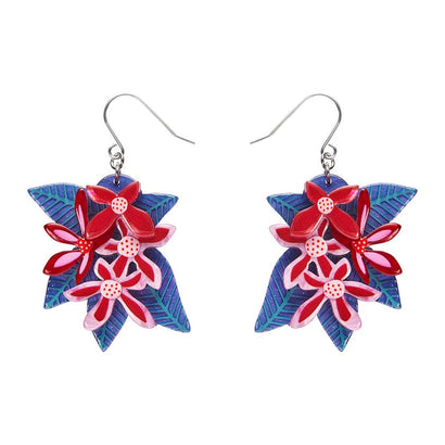 Dawn of December Earrings  -  Erstwilder  -  Quirky Resin and Enamel Accessories