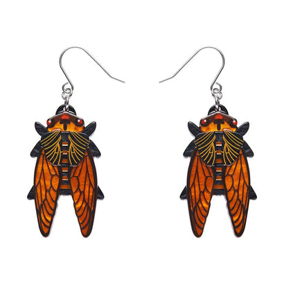 Cicadian Rhythms Earrings  -  Erstwilder  -  Quirky Resin and Enamel Accessories