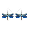 Sapphire Sky Dancer Earrings  -  Erstwilder  -  Quirky Resin and Enamel Accessories