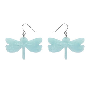 Sapphire Sky Dancer Earrings  -  Erstwilder  -  Quirky Resin and Enamel Accessories