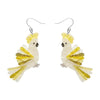 Sunny of the Sulphur Crest Earrings  -  Erstwilder  -  Quirky Resin and Enamel Accessories