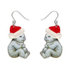 Mr. & Mrs. Bear Drop Earrings