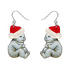 Mr. & Mrs. Bear Drop Earrings