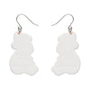 Mr. & Mrs. Bear Drop Earrings  -  Erstwilder  -  Quirky Resin and Enamel Accessories