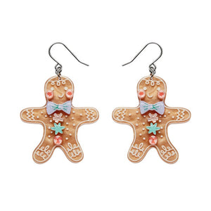 Santa's Snack Drop Earrings  -  Erstwilder  -  Quirky Resin and Enamel Accessories