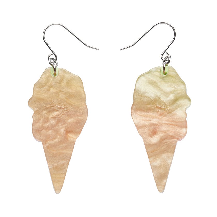 La Dolce Vita Gelato Drop Earrings  -  Erstwilder  -  Quirky Resin and Enamel Accessories