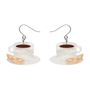 Buongiorno Drop Earrings  -  Erstwilder  -  Quirky Resin and Enamel Accessories