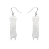 Halloween Hang-up Bat Drop Earrings