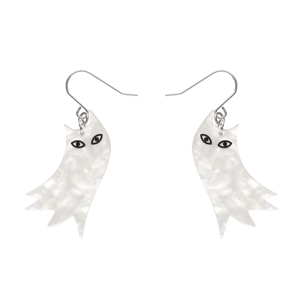 Nine Afterlives Drop Earrings  -  Erstwilder  -  Quirky Resin and Enamel Accessories