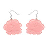Big Adorable Strawberry Smile Drop Earrings  -  Erstwilder  -  Quirky Resin and Enamel Accessories