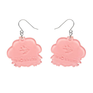 Big Adorable Strawberry Smile Drop Earrings  -  Erstwilder  -  Quirky Resin and Enamel Accessories