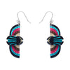Regal Intrigue Drop Earrings  -  Erstwilder  -  Quirky Resin and Enamel Accessories