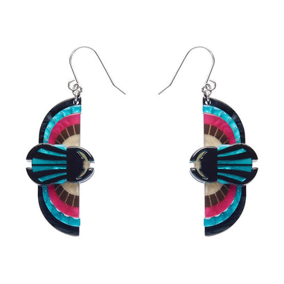Regal Intrigue Drop Earrings  -  Erstwilder  -  Quirky Resin and Enamel Accessories