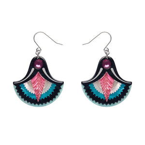 Whispers of the Nile Drop Earrings  -  Erstwilder  -  Quirky Resin and Enamel Accessories