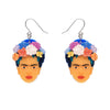 My Own Muse Frida Drop Earrings  -  Erstwilder  -  Quirky Resin and Enamel Accessories
