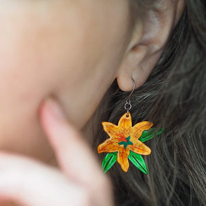 Strange as You Drop Earrings  -  Erstwilder  -  Quirky Resin and Enamel Accessories