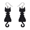 It’s Kitty Time Drop Earrings  -  Erstwilder  -  Quirky Resin and Enamel Accessories