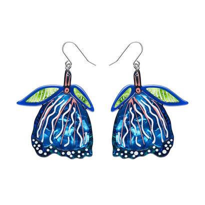 Fabled Flowering Gum Drop Earrings  -  Erstwilder  -  Quirky Resin and Enamel Accessories