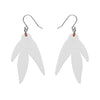 Gainful Gum Leaves Drop Earrings  -  Erstwilder  -  Quirky Resin and Enamel Accessories