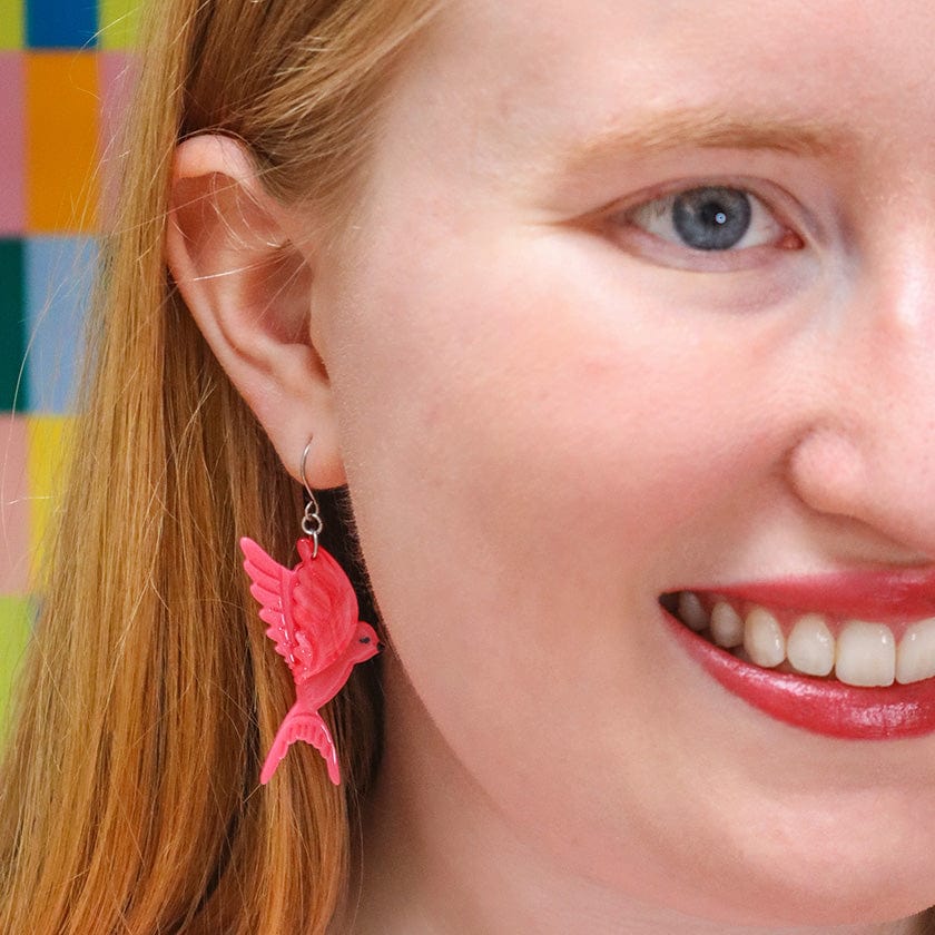 Elodie and the Melody Drop Earrings  -  Erstwilder  -  Quirky Resin and Enamel Accessories