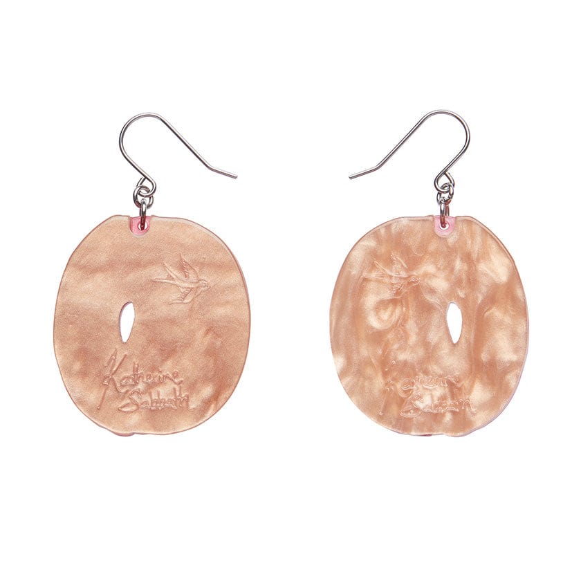 Donut Cake Drop Earrings  -  Erstwilder  -  Quirky Resin and Enamel Accessories