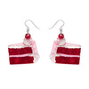 Romance Isn't Dead Cake Drop Earrings  -  Erstwilder  -  Quirky Resin and Enamel Accessories