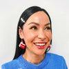 Romance Isn't Dead Cake Drop Earrings  -  Erstwilder  -  Quirky Resin and Enamel Accessories