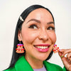 Vintage Dreams Showstopper Cake Drop Earrings  -  Erstwilder  -  Quirky Resin and Enamel Accessories