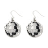 Mosaic Mirror Enamel Drop Earrings  -  Erstwilder  -  Quirky Resin and Enamel Accessories