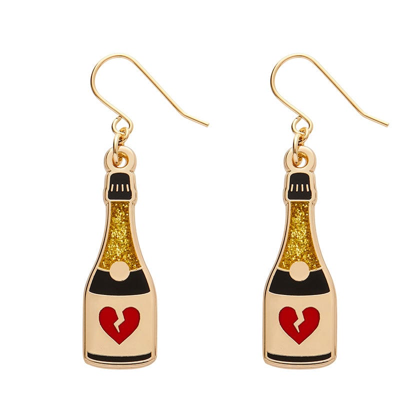 Bubble Trouble Enamel Drop Earrings  -  Erstwilder  -  Quirky Resin and Enamel Accessories