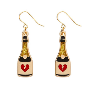 Bubble Trouble Enamel Drop Earrings  -  Erstwilder  -  Quirky Resin and Enamel Accessories