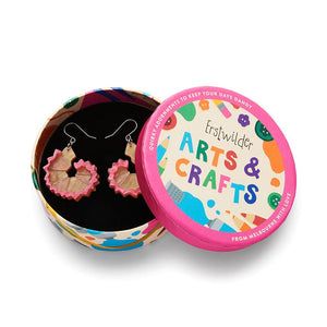 A Close Shave Drop Earrings  -  Erstwilder  -  Quirky Resin and Enamel Accessories