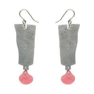 Idyllic Acrylic Drop Earrings  -  Erstwilder  -  Quirky Resin and Enamel Accessories