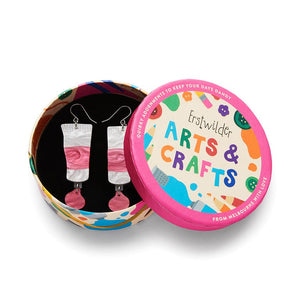 Idyllic Acrylic Drop Earrings  -  Erstwilder  -  Quirky Resin and Enamel Accessories