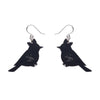 Rosie the Robin Drop Earrings  -  Erstwilder  -  Quirky Resin and Enamel Accessories