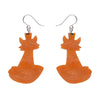 Felix the Fox Drop Earrings  -  Erstwilder  -  Quirky Resin and Enamel Accessories