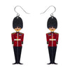 Changing of the Guard Drop Earrings  -  Erstwilder  -  Quirky Resin and Enamel Accessories