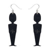 Changing of the Guard Drop Earrings  -  Erstwilder  -  Quirky Resin and Enamel Accessories